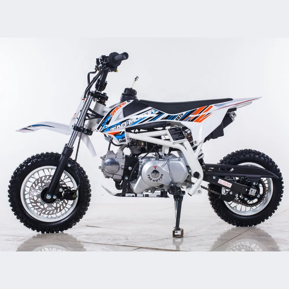 Tao Motor DB20 White Adult Dirt Bike 110cc - 60km/h Speed