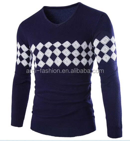 Mens Clothing Sweaters and knitwear V-neck jumpers Black DSquared² Wool Jumper in Lead for Men 