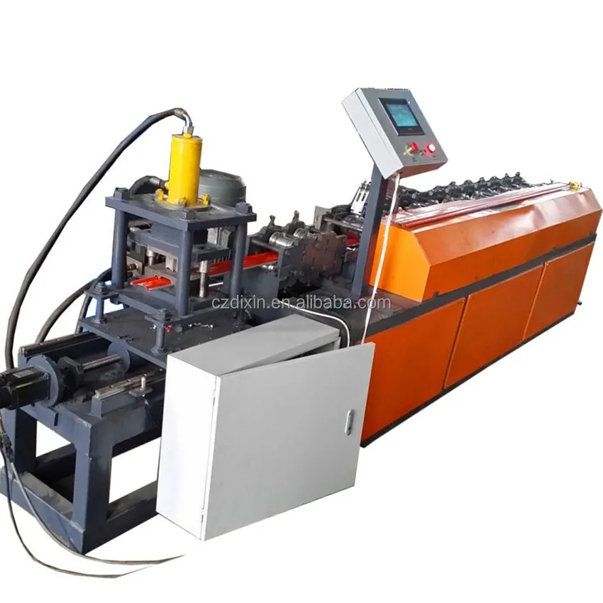 New Type Metal Roller Shutter Door Guide Rails Roll Forming Machine