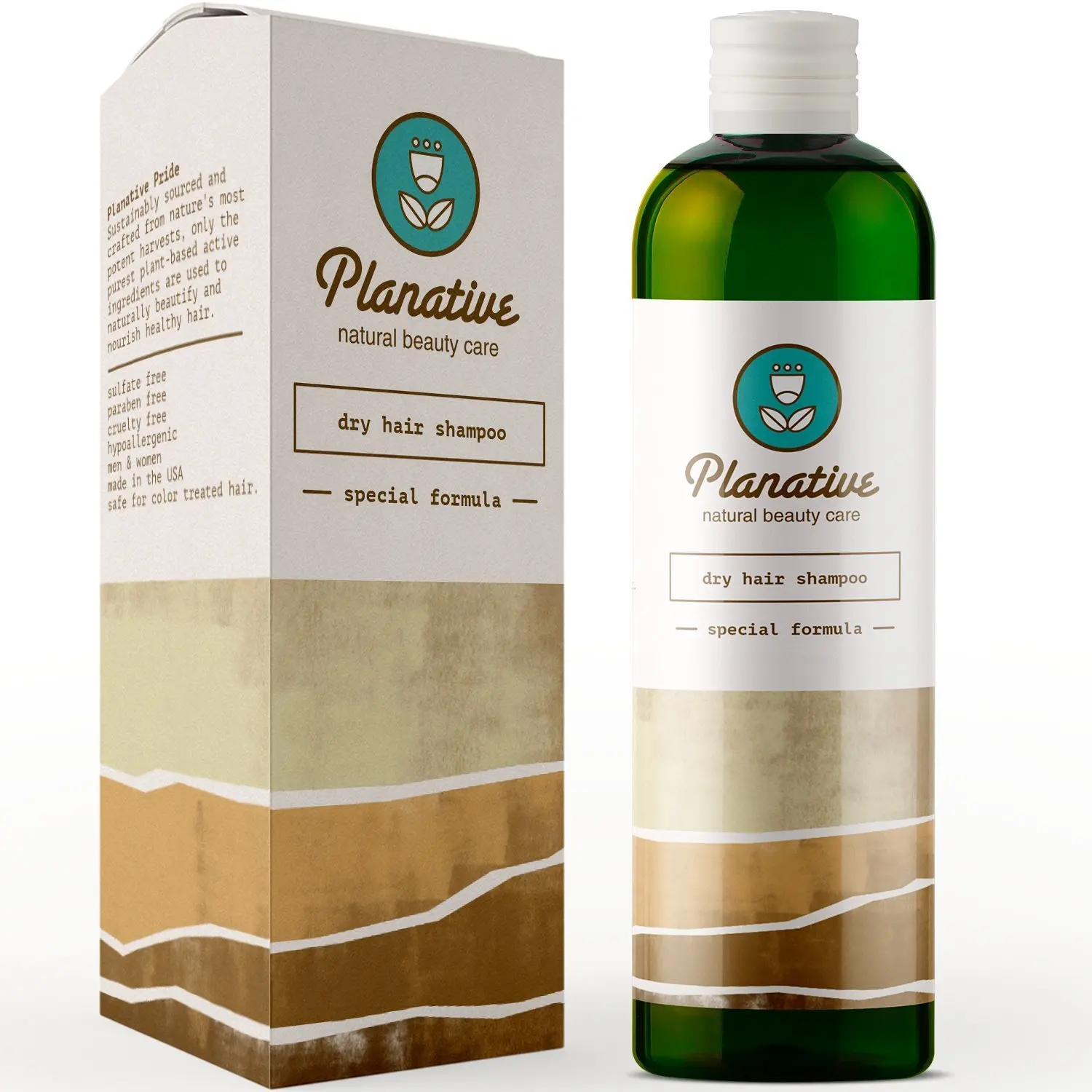 Shampoo For Dry Hair and Scalp Pure Nourishing Oils; Jojoba + Almond + Carrot + Parsley Seed + Lavender Essential Oil Hydrating Natural Hair Care Sulfate Free Treatment for Soft Healthy Beautiful Hair