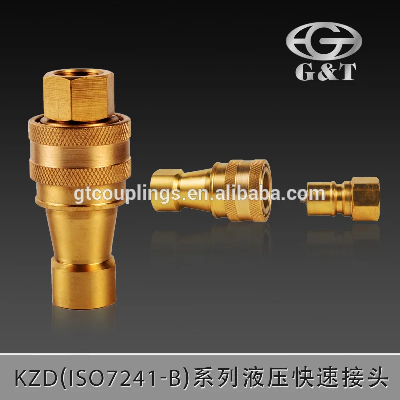 Kzd 2 Inch Bsp/npt Thread Female /male Brass Quick Connect Water Hose