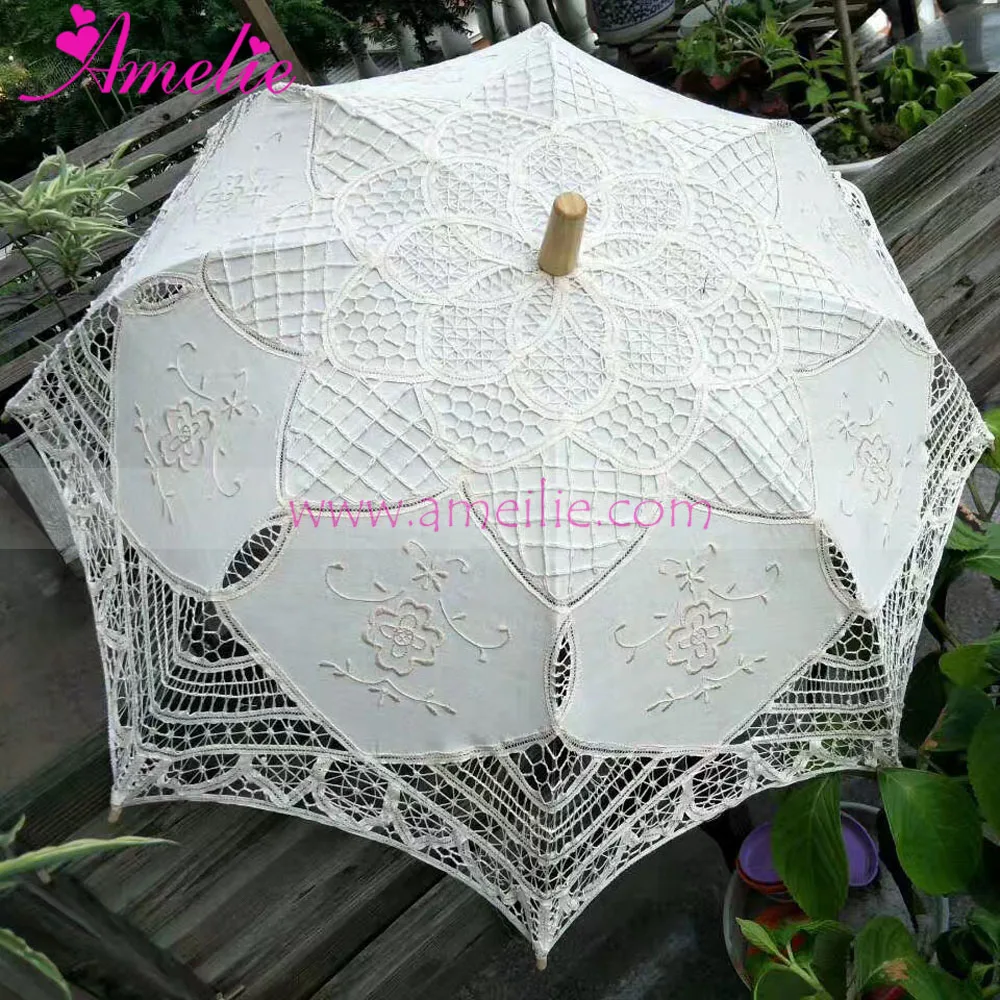 wedding umbrella lace