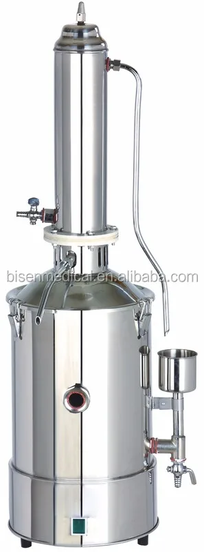 BS-TS Series Hot Selling 380v 5 Liter Pressure Distiller Tower For Medical Water Distillation With Good Price