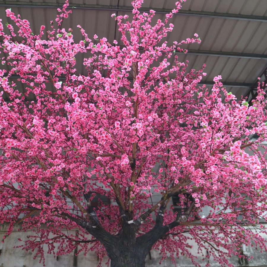 Big blossom. Искусственные цветы на деревья розовые.