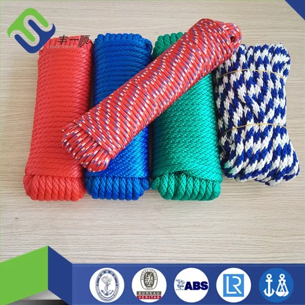 Cheap price Solid Braid Polypropylene Rope 16mm*200m blue color