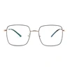 Latest fashion silmo optical glass frames square types of spectacles frame eye glasses