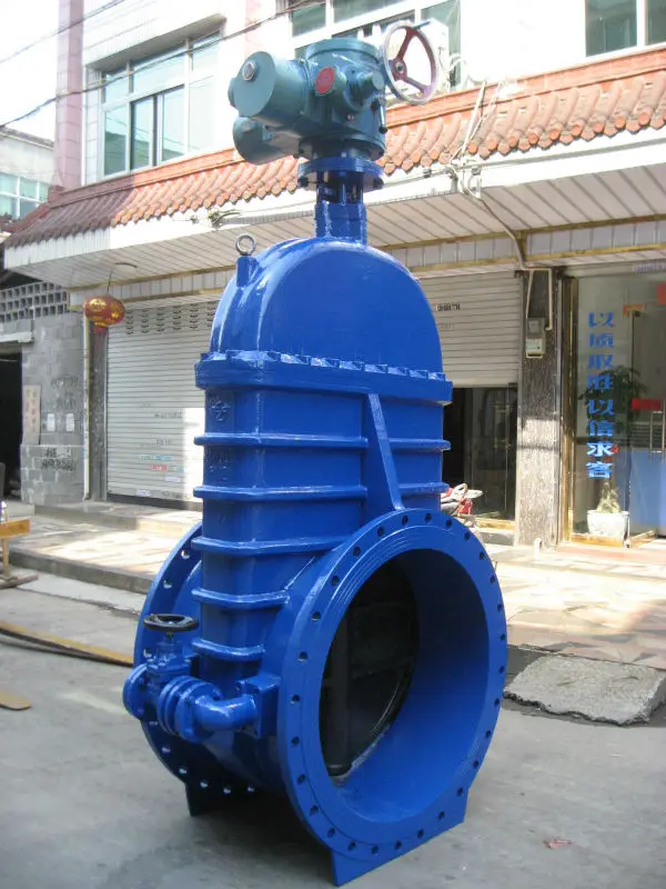 Motor Operated Gate Valve Dn1000(40 Inch) Pn10 With Bypass Buy Motor
