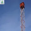 High quality galvanized angular steel structure watch tower