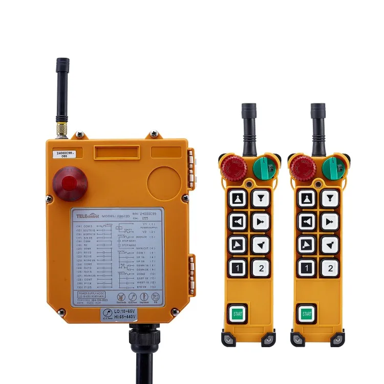 F24-8d Telecrane Industrial Wireless Remote Control For Trailer 2 ...