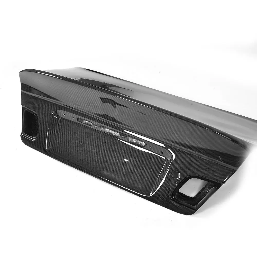 Coffre Arrière Noir En Fiber De Carbone Pour Bmw,Coffre De Voiture Csl