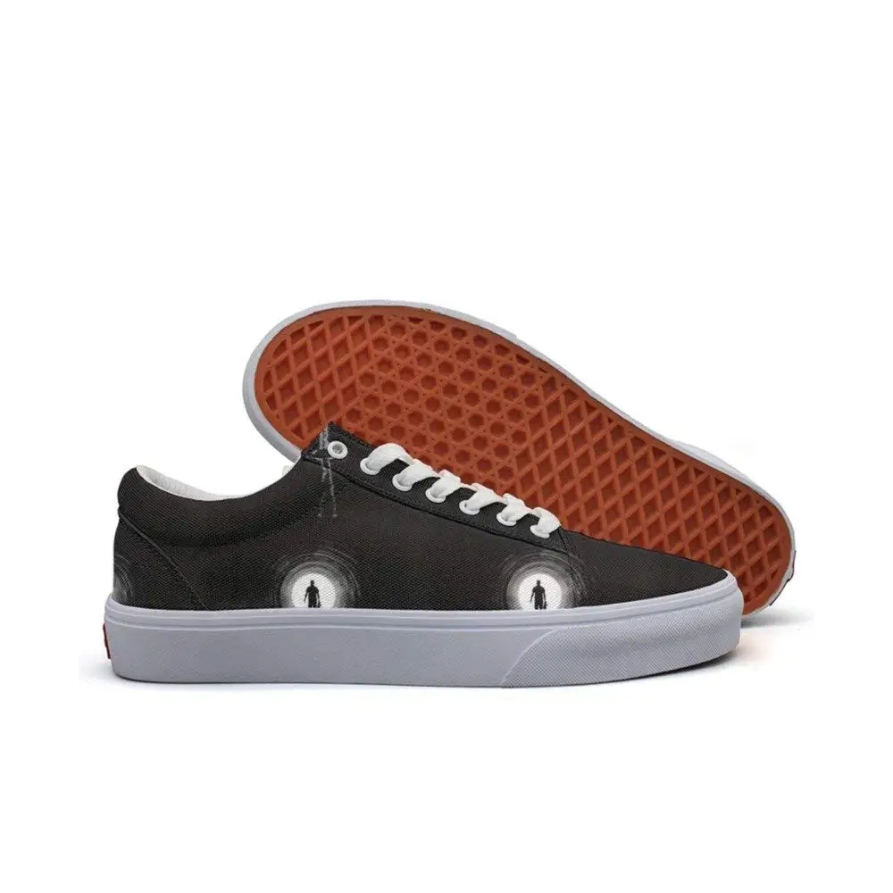 Ouxioaz Womens Skateboarding Shoes Sushi Illustration Pattern Skating Shoes