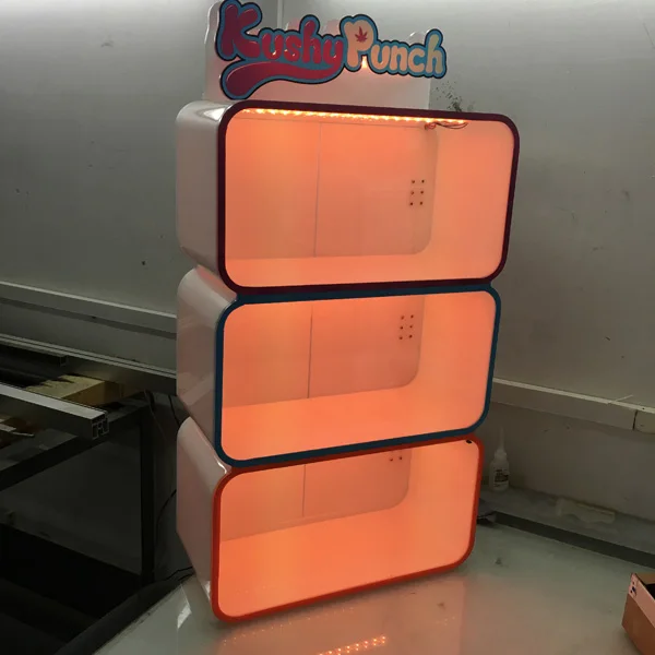 Customizable Factory Acrylic Led Display Box Led Acrylic Display Stand
