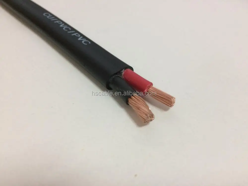 Flexible XLPE/PVC Shielded 2 core 2x4mm 2x6mm 2x10mm DC Cable, View ...