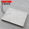 Aluminum plate cast in heater electric heating elements for plastics extrusion machinery