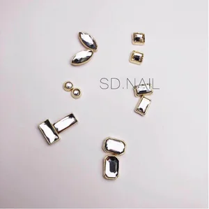Alloy Glitter 3d Nail Art Decorations Alloy Nail Charms,Jewelry on Nails Salon Supplies