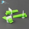 Plastic tile spacer tools wedges tile leveling system