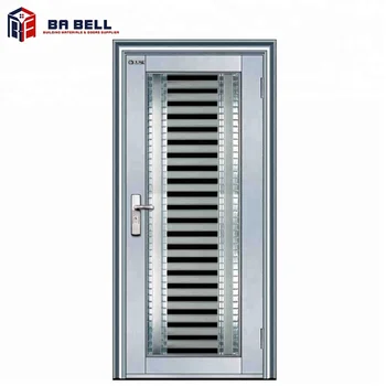 Finished Surface Finishing And Stainless Steel Door Material Used Metal Security Doors Interior Door Buy Used Metal Security Screen Doors Stainless