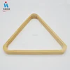 Solid Wood 2-1/4" And 2-1/16" Billiard Ball Triangle Rack