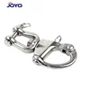 china manufacture Swivel jaw end ss304 or ss316 stainless steel snap shackle
