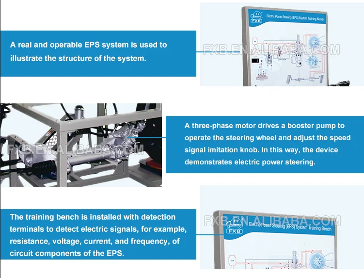Electric Power Steering(eps) System Training Bench Educational ...