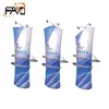 Trade show tension fabric angled top banner stand for advertising