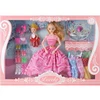 pretty doll 11.5inch 10 joint real body solid doll toy with prince dress for girls gift box