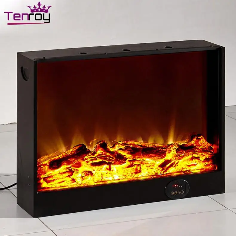 Adjustable Thermostat 3d Electric Fireplace Wall Fireplace Ethanol