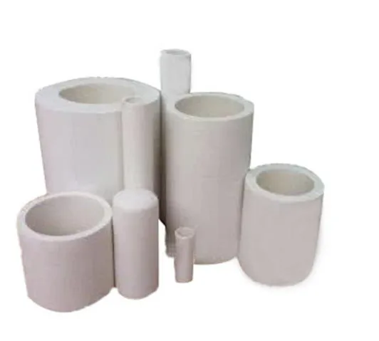 High Temperature 1260c Ceramic Fiber White Heat Insulation Pipe Low ...