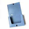 Hot sale A4 plastic document file box with pocket