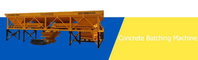Ready Mix Concrete Batching Plant 50m3 /h Precast Concrete Plant Equipment