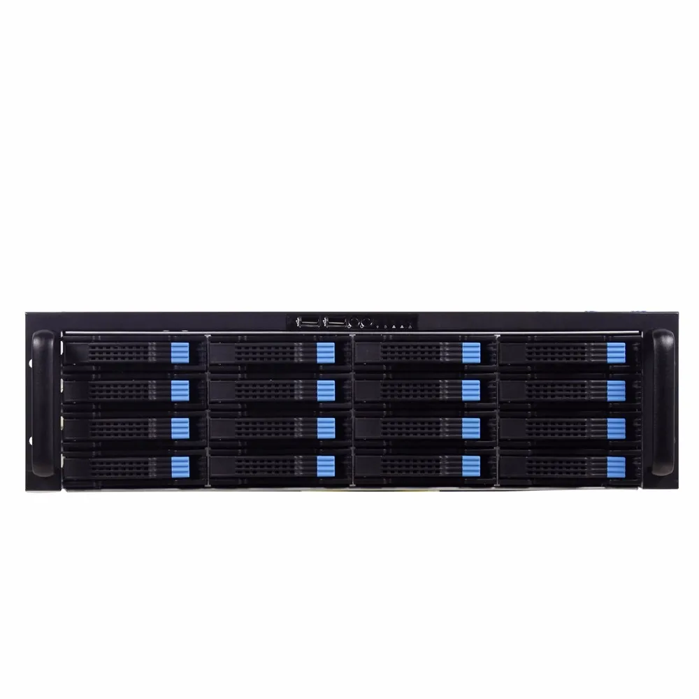 3u 16bay Storage Server Case With Redundant 1+1 800w Power - Buy Server ...