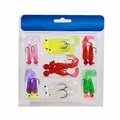 17pcs lot Fishing Lures Lead Hooks Soft Bait Set Tackle Lure Minnow 5cm 5 5cm 5g
