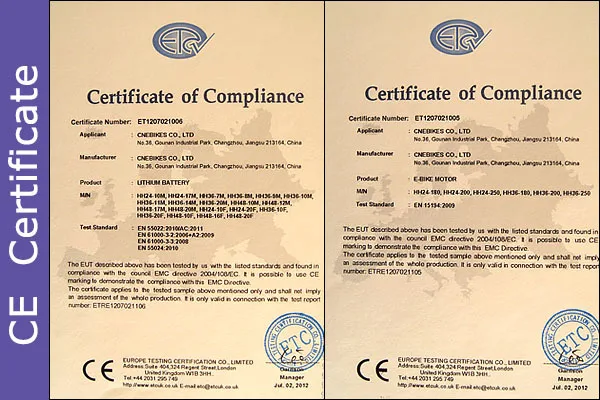 ce certificate