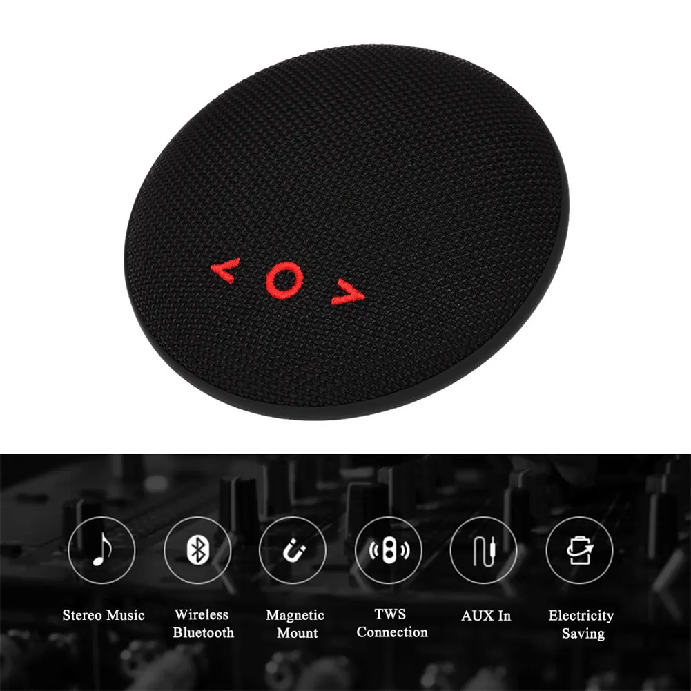 Q6 TWS Wireless-Connected IPX6 Waterproof Outdoor Fabric Wireless Bluetooth 2X4W Stereo Speaker Bluetooth Speakers