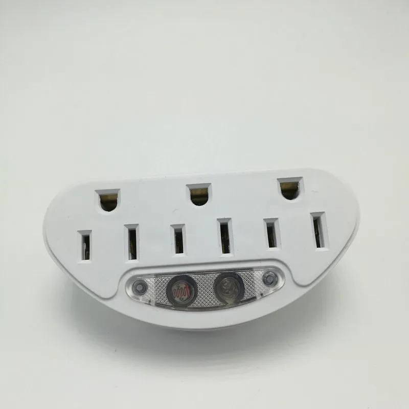 3 Outlets Current Tap With Sensor Night Light Buy Current Tap With