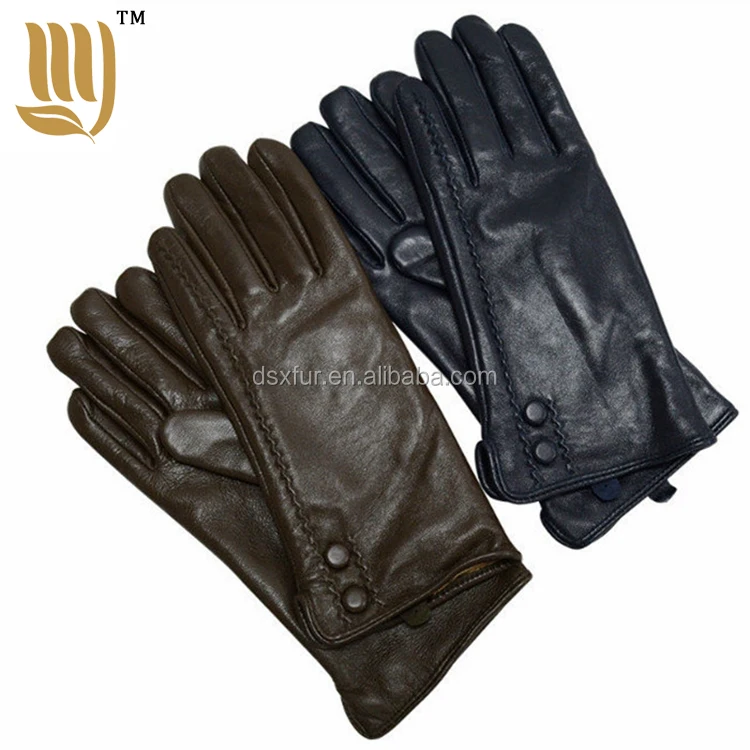 leather gloves