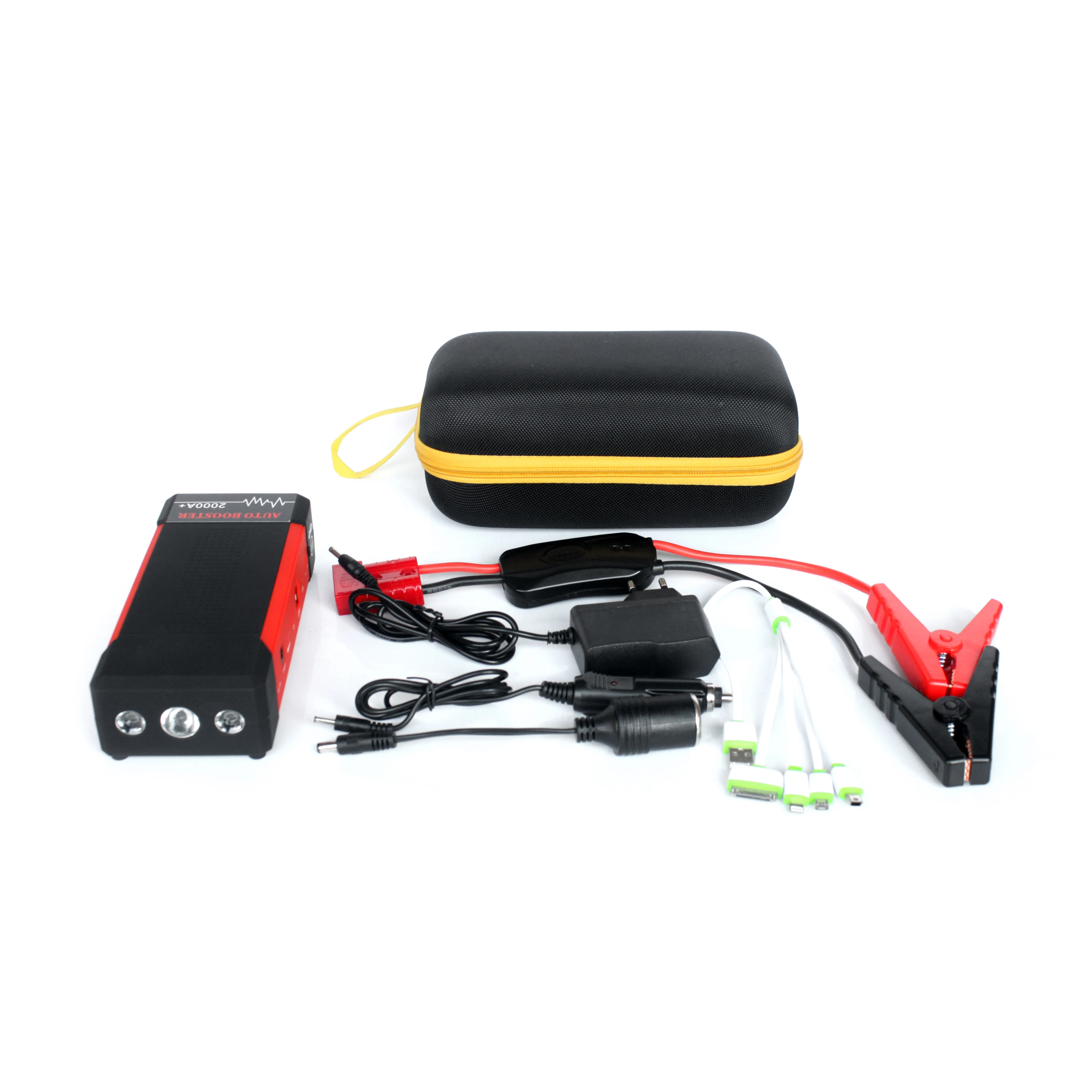 High Power Booster 6 12 24 Volt Jump Starter For Car Battery Super Capacitor Power Bank 90000mah