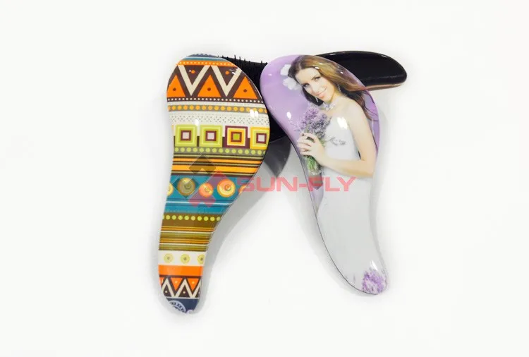 Download Oem 3d Sublimation Blank Decorative Magic Custom Hair Brush Comb - Buy Plastic Comb,Brush For ...