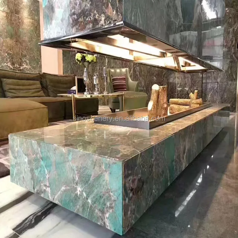 Amazonite Kitchen Countertop Granite Island Design With Competitive