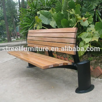 Modern Outdoor Wood Slat Bench With Steel Bench Frame Buy Wood