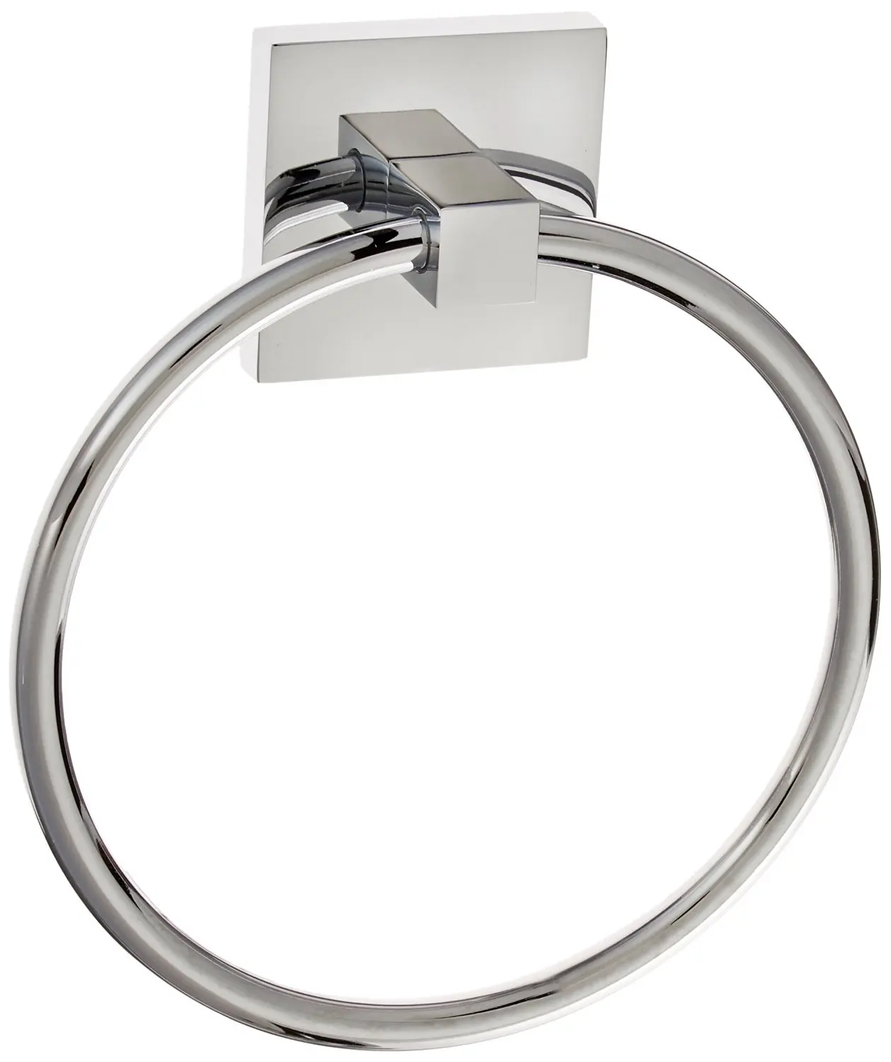 Graff G-9106-PC Contemporary Towel Ring, Polished Chrome