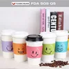 Multiform color customized facial expression cup sleeve