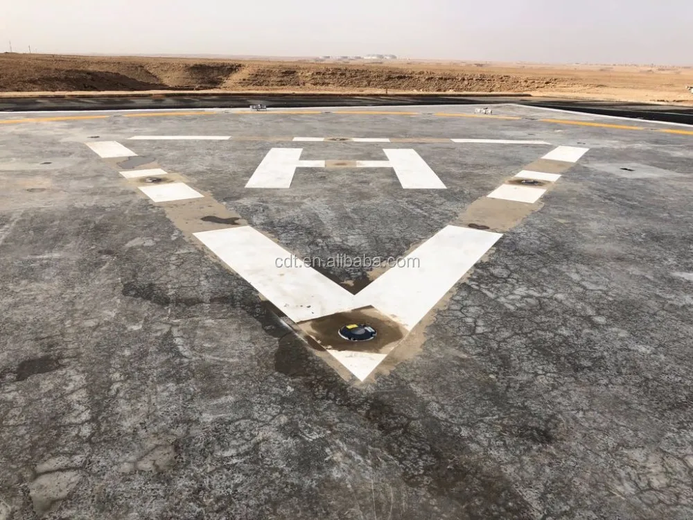 Airport Helicopter Heliport ICAO 100cd Helipad aimpoint white lights