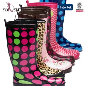 decorative rain boots 