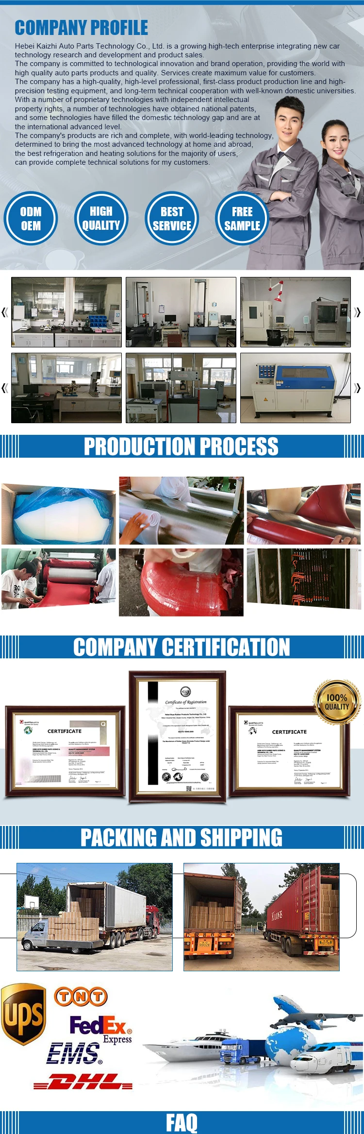 High Pressure Wear Resistant Sandblasting Industry 2.5 Inch Rubber Hose