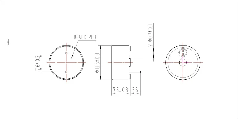 piezo buzzer 5v