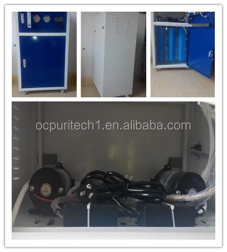 Guangzhou Cabinet type 200GPD-800GPD commercial water purification system plant
