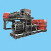 Compact structure hollow clay brick making machine vacuum extruder - burnt clay bricks machine