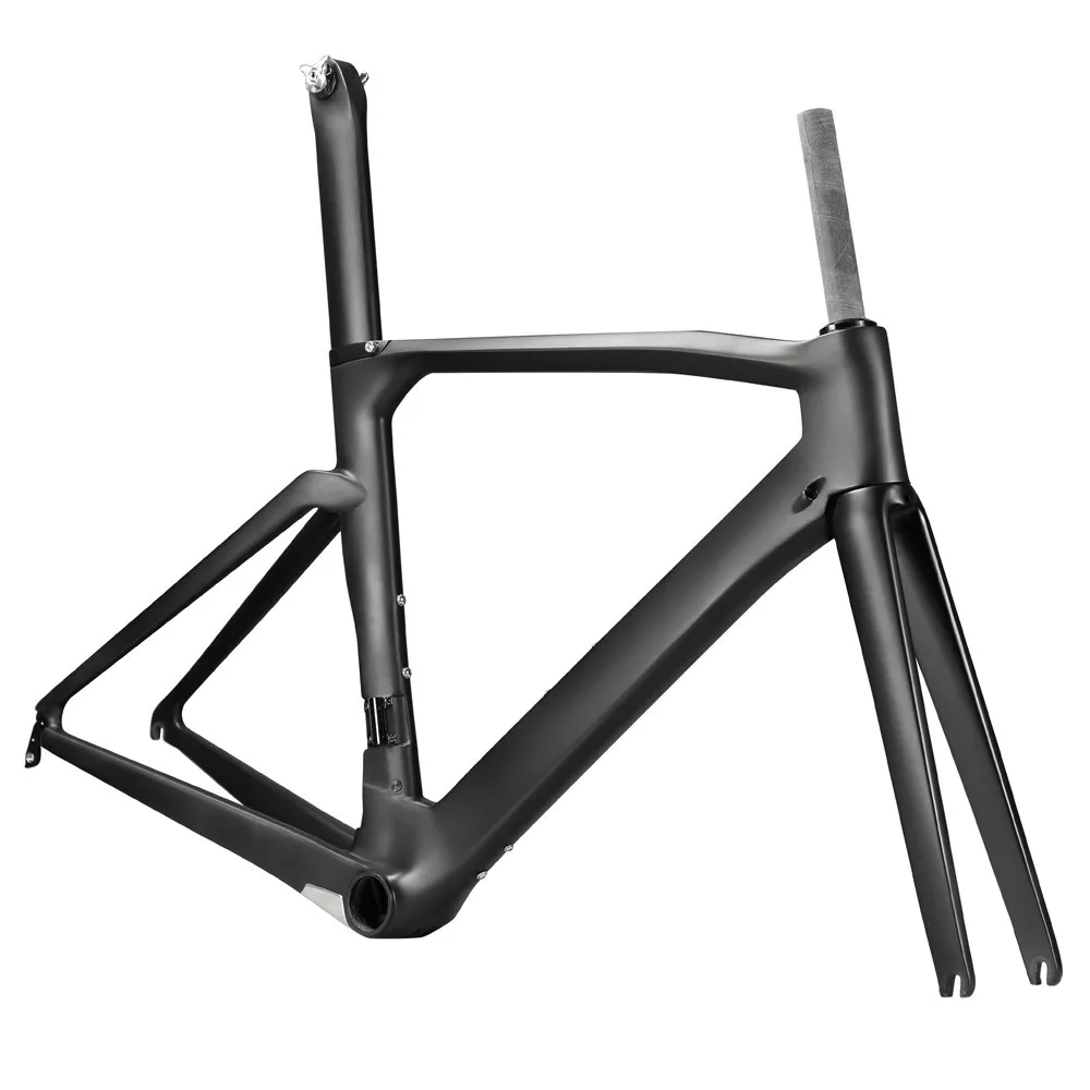 Chinese High Quality Bike Frame T700 11/8"11/4" Bb386 Carbon Fiber Road Bicycle Frame Buy 1