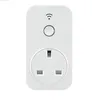 hopewang 2019 new alexa uk standard PC light electrical timer switch British type 250v wireless uk zigbee wall socket
